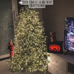 올해 트리엔 ‘회전토퍼’ 달아봤어요 🎄⭐️
은근 디테일이 이런 작은 소품에서 차이가 나더라구요
집 불 다 끄고 트리만 켜두면… 이게 바로 겨울 무드 🕯️
올해 트리 아직 꾸미는 중이면
진짜 토퍼만 바꿔도 분위기 확 달라져요💛
#콘수프필름 
#크리스마스 #크리스마스소품 #소통환영 #소통해요 #선팔맞팔 #답방꼭가요 #크리스마스소품추천 #회전토퍼 #트리소품 #트리꾸미기 