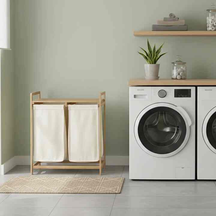 Laundry day vibes.  #인테리어 #감성사진 #홈스윗홈 #homesweethome #laundryday #minimalinterior