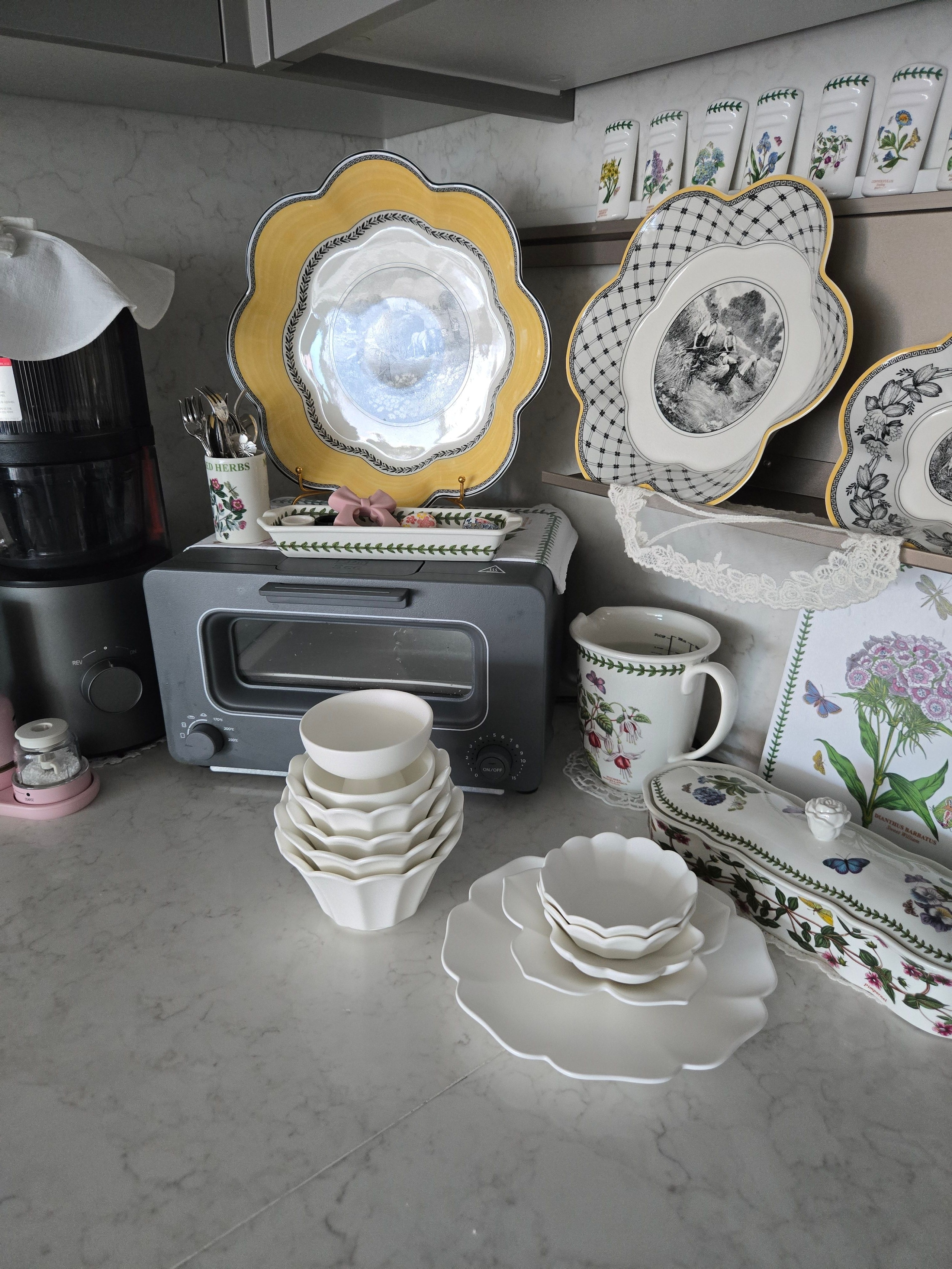 THE ELEGANT TABLE Eunseol 食器 2人 12点セット ホワイト 陶磁器