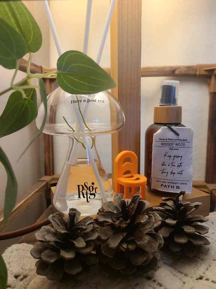 マッシュルーム ディフューザー 2点セット［3種］を使ったコーディネート 3