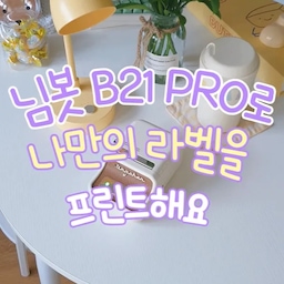 🦙알파카의  #예쁜템최고야 💛 잉크 없이도 라벨이 슉슉 뽑아져나오는 #님봇 B21프로 #라벨기 영상을 가져왔어요!
어제부터 열심히 추천했던 #님봇라벨기 B21프로 모델!
레트로한 디자인에 반하고, 다양한 디자인의 라벨지에 반하고, 초보도 다루기 편한 어플과 소프트웨어에 또 한 번 반하게 된 나의 예쁜템+실용템!🫶🏻
오늘은 순식간에 슈루룩 출력되는 라벨을 영상으로 감상해보실까요?👀
#콘수프기록집 5-2 #콘수프기록 #내돈내산 #다꾸 #다꾸의세계 #다꾸러 #님봇B21 #라벨 #라벨프린터 #라벨스티커 #작업실 #작업실인테리어 #서재 #서재꾸미기 #데스크테리어 #왓츠온마이데스크 #데스크셋업 #책상 #책상꾸미기 #다꾸의세계 #맞팔선팔 #맞팔환영 #맞팔해요 #오늘의가든 #맞팔