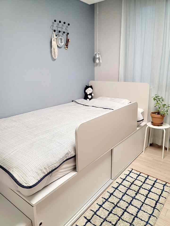 #콘수프기록집 #인테리어노하우

インテリアノウハウ #2
子供部屋のカーテンと布団のデザインを合わせてくれれば
トーンとデザインに合わせて   #스크랩반사   