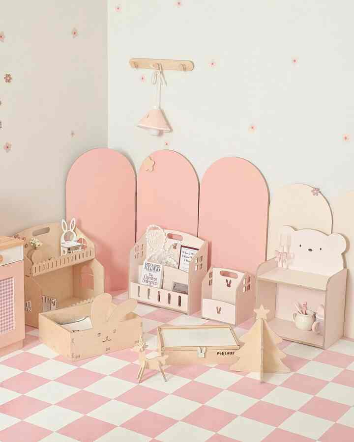 ピンクのラバーママの好みがたっぷり詰まった私たちの子供部屋！
みんなベージュを好む
ピンクとウッドの組み合わせが思ったより大丈夫ですか？  #아기방꾸미기소품 #아기방인테리어 #아기방소품 #아기방가구 #아기방포토존  