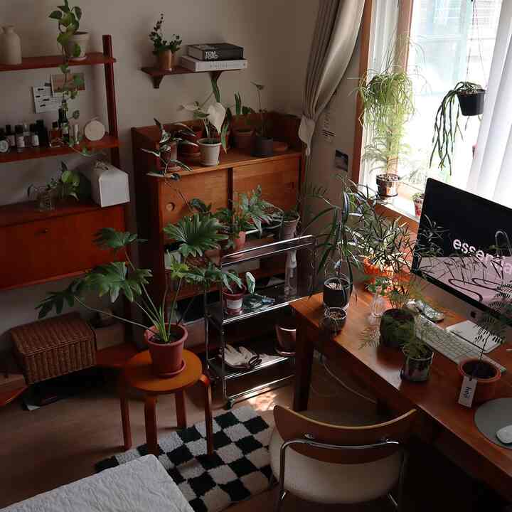 TOOPAK 円形 スツール［2色］を使ったコーディネート 2