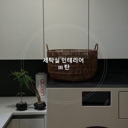 세탁실 인테리어 도전기 III 탄 [라탄 바구니 X 식물]
이번에는 우리 세탁실과 어울리는게 뭐가있을까😃❕
생각하다 딱 보고 구매한 !
라탄 바구니와 식물이에요 !🌲🤎
