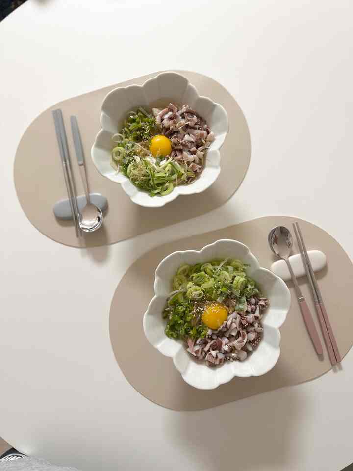 Ellipse ランチョンマット 2枚セット［6色］を使ったコーディネート 2