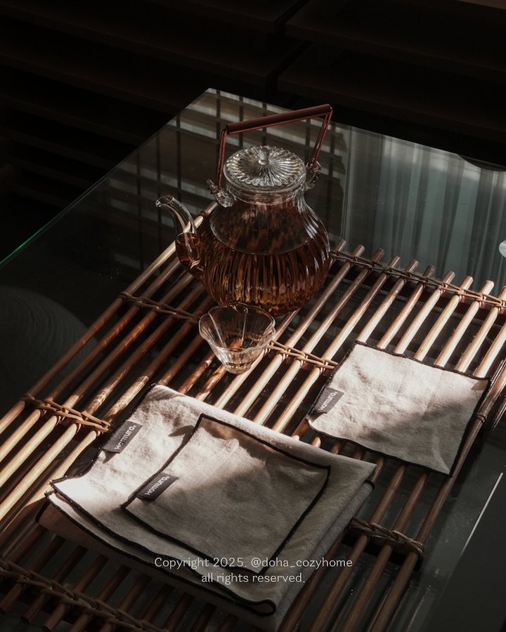 Durable Glass Teapot & Cup Set with Wooden Tray (4-Person Set) user photo