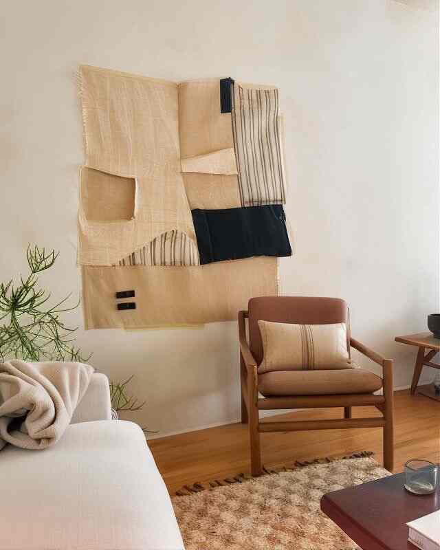 Soft neutrals, endless comfort. A cozy corner where every detail whispers relaxation. 
Credit : @elanbyrd 
#BeigeVibes #CozyLiving #HomeSweetHome #Livingroominterior
