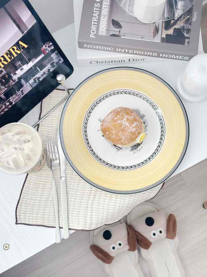 ストライプ 両面 キッチンクロス 2枚セットを使ったコーディネート 2