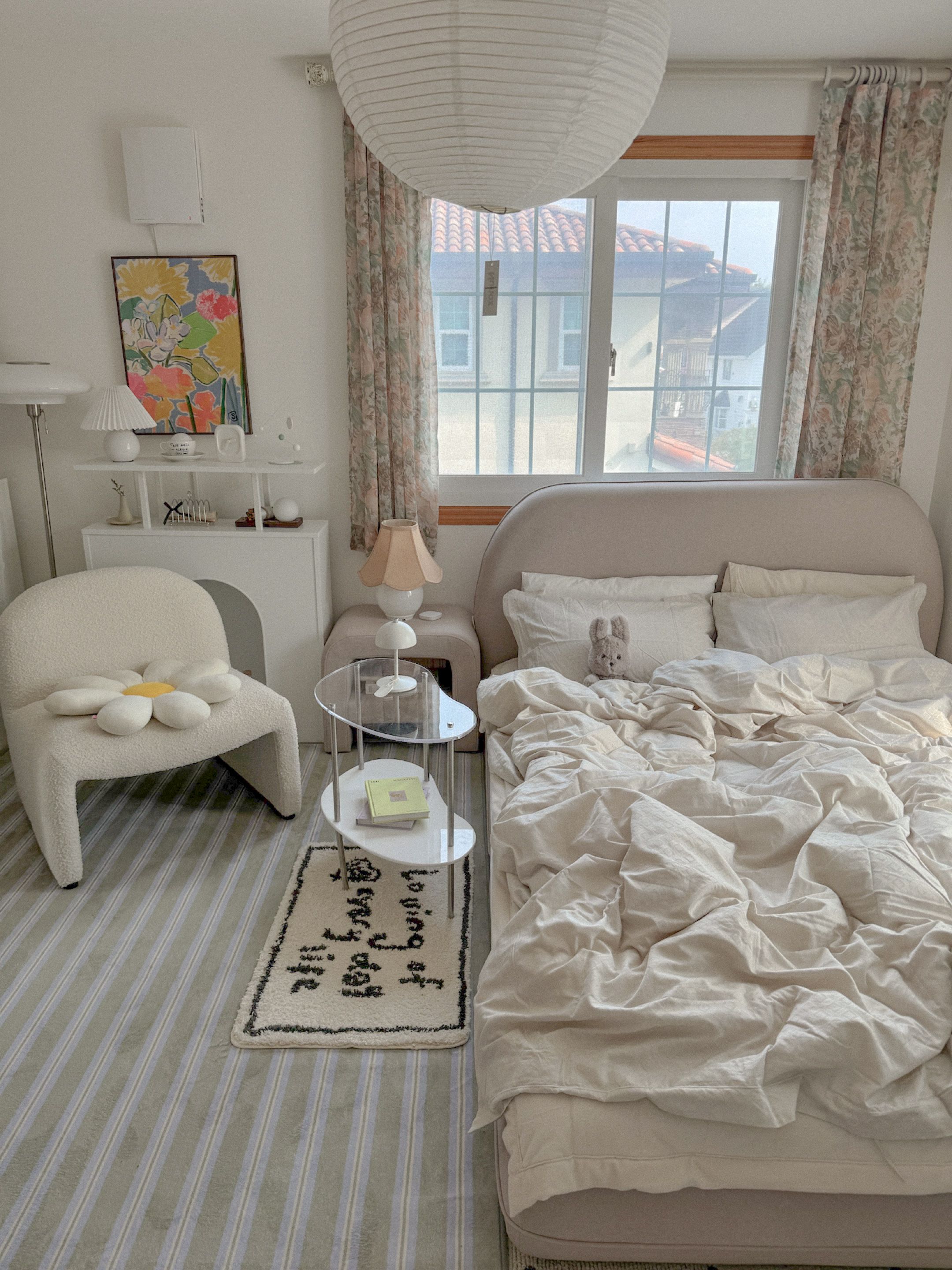Blue Stripe Bedside Rug user photo