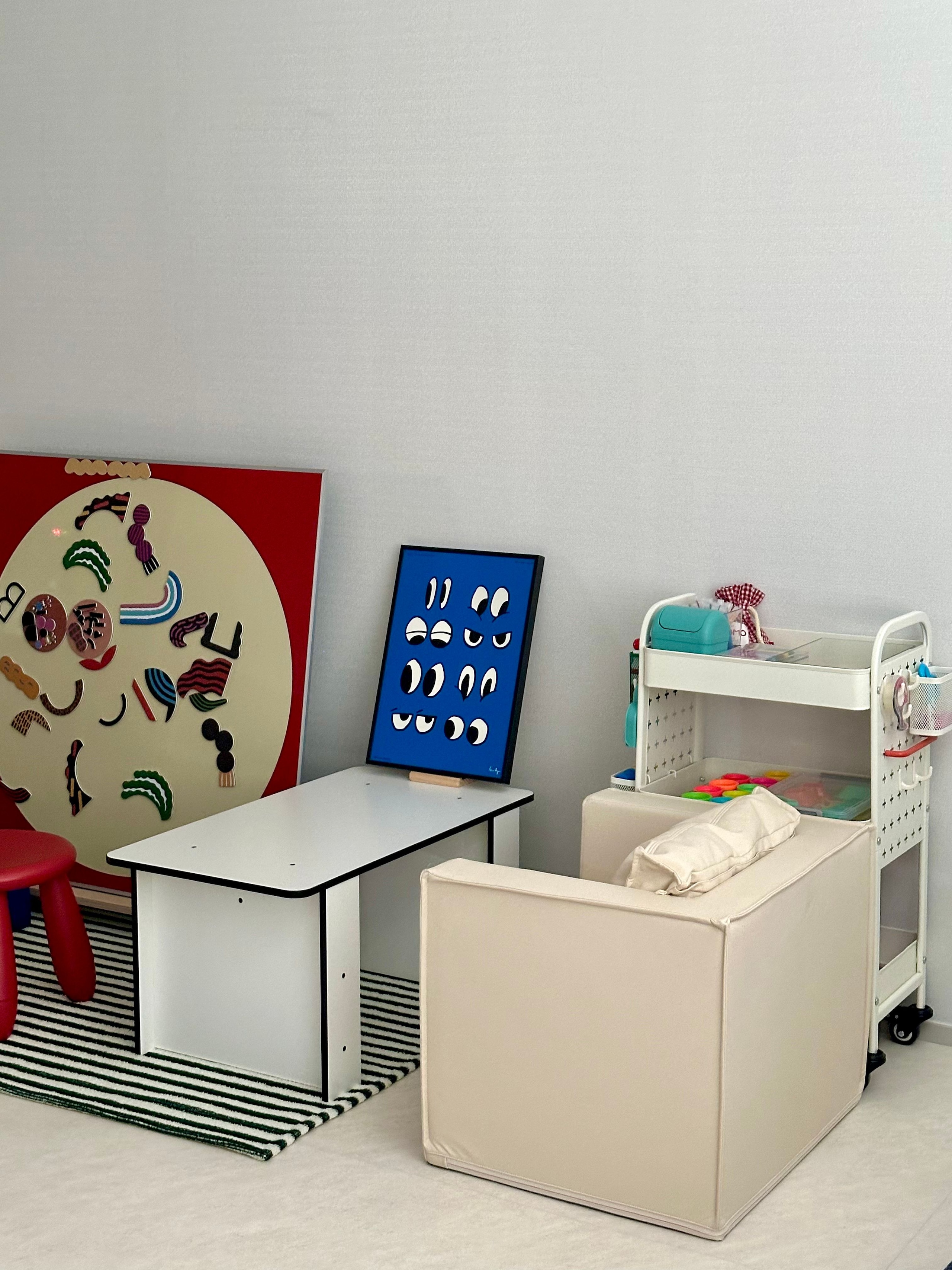 Kinsley Pegboard Utility Trolley Cart user photo