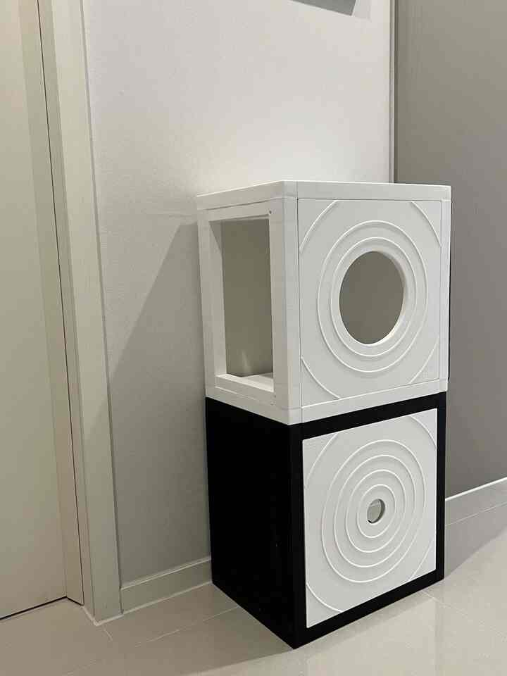 猫用ハウス 1x1［7色］を使ったコーディネート 3