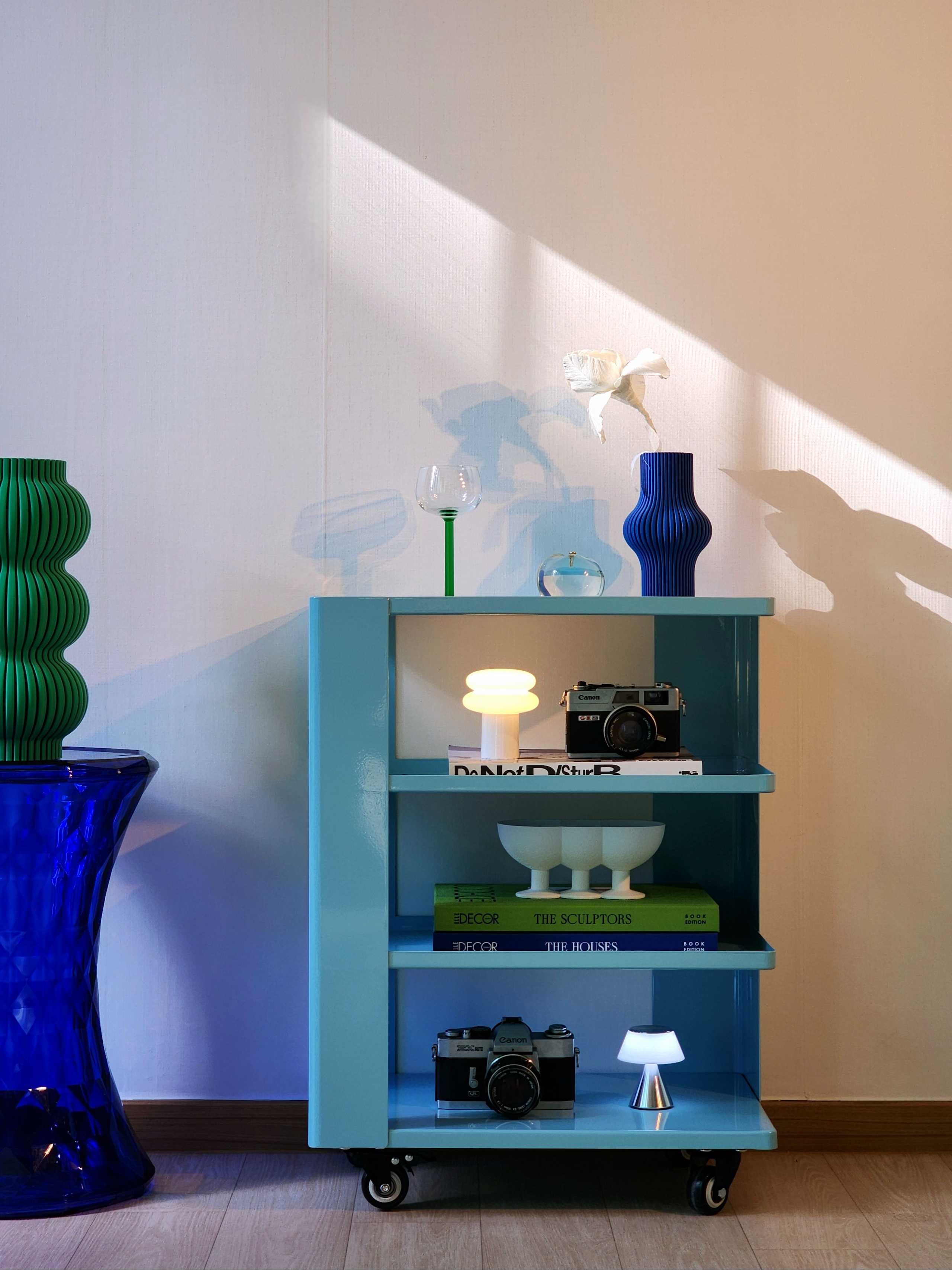 Premium Solid Steel Rolling Storage Cart user photo