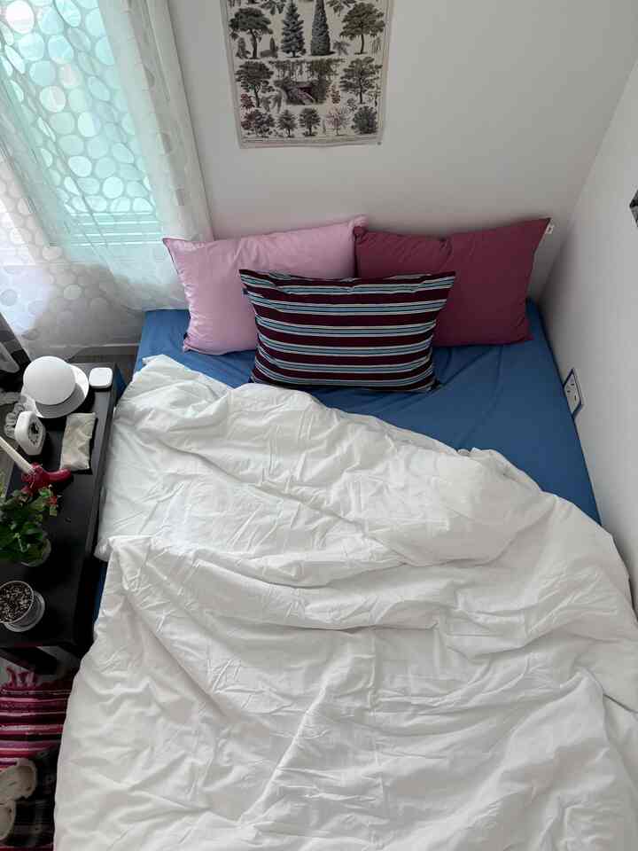 。 
一番時間をたくさん過ごす場所でもあり、一番写真をたくさん撮る空間でもあります。 

この空間を私の視線で盛り込んでみました。   #침실스타일링 #bedding #베개 #베개커버