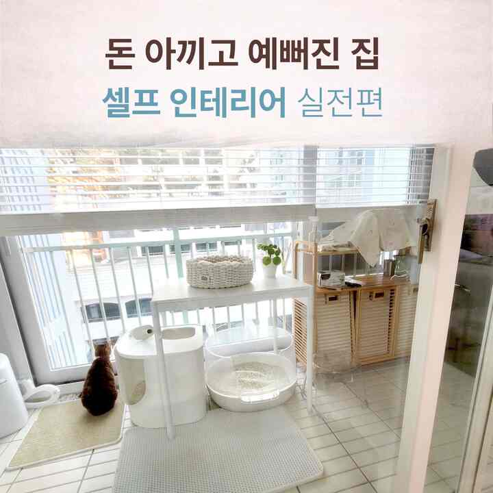 #인테리어노하우最後はセルフインテリアの話です。
工事を任せるには曖昧で、そうだとそのまま置いた惜しい空間があるでしょう。 
そんなところは直接手をつけるのも方法です。

やってみたからわかりました。
お金を大切にすることも重要ですが、方向をよくつかむことがより重要です。

。 #콘수프기록집 