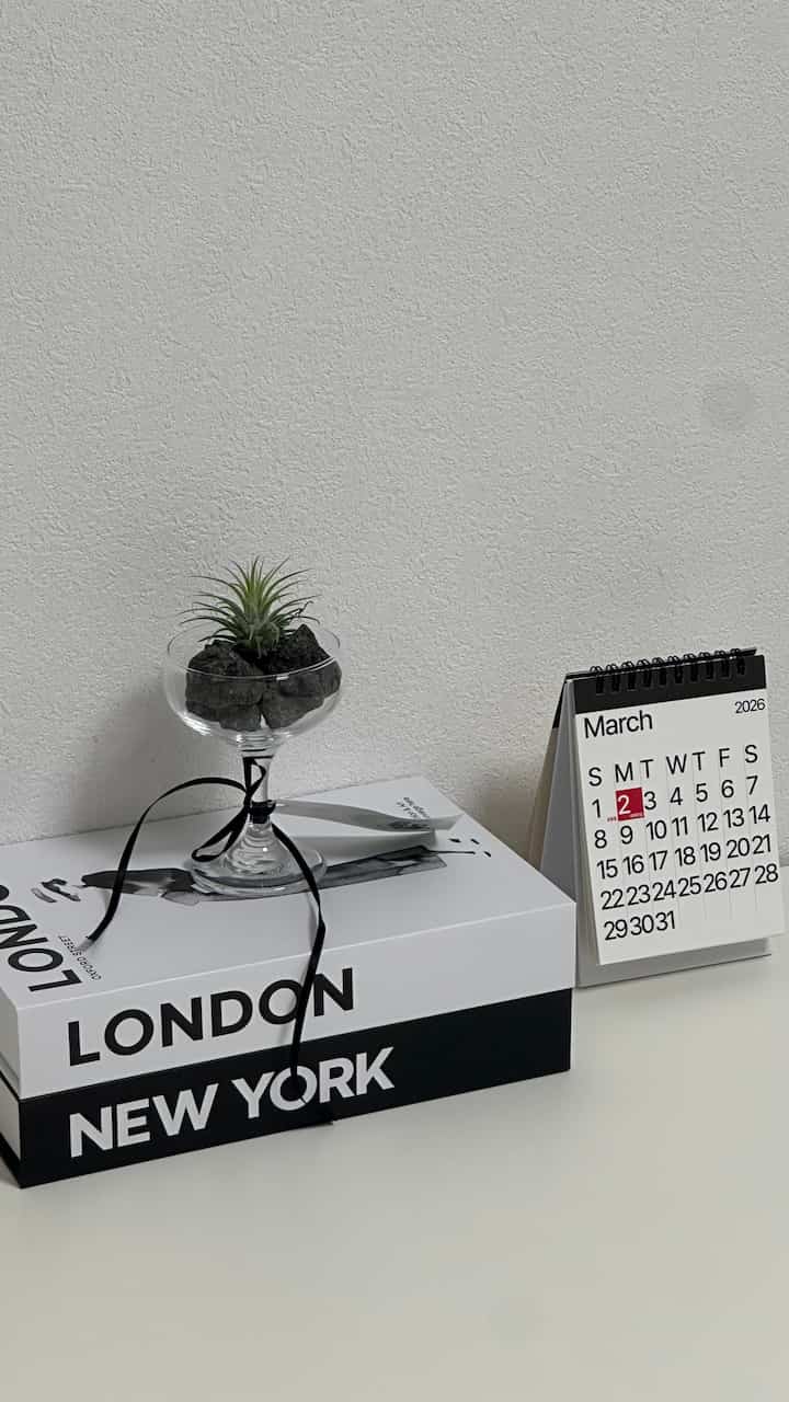 [イオナンサ模型本卓上カレンダー]

寛大だった机を満たしていたイオナンサ模型本卓上カレンダー！ 

＃植物＃植物インテリア＃イオナン社＃モデルブック ＃モデルブック収納ボックス＃卓上カレンダー＃カレンダー＃机の装飾＃机のインテリア 