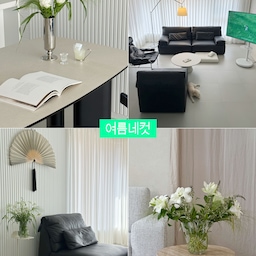 #여름네컷
여름꽃으로 기록하는 여름 네컷🌼🌿
계절의 색을 집 안에 들이고,
한 장 한 장 남겨보는 요즘의 여름 무드.
초록과 꽃이 가장 예쁜 계절이라
지나가기 전에 오래 담아두고 싶어요🤍
#생화인테리어 #꽃인테리어 #생화 #여름꽃 #화병 #화병인테리어 #플라워인테리어 #거실인테리어 #거실꾸미기
#거실스타일링 #블랙인테리어 #블랙무드 #블랙소파 #주방인테리어 #주방꾸미기 #주방통창 #여름무드
#홈스타일링 #공간스타일링 #무채색인테리어 #블랙앤화이트인테리어 #초록뷰 #여름인테리어 #여름맛인테리어 