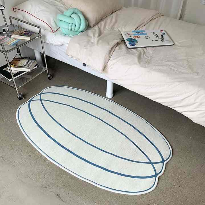 cloud ラグ ivory 73x123cm