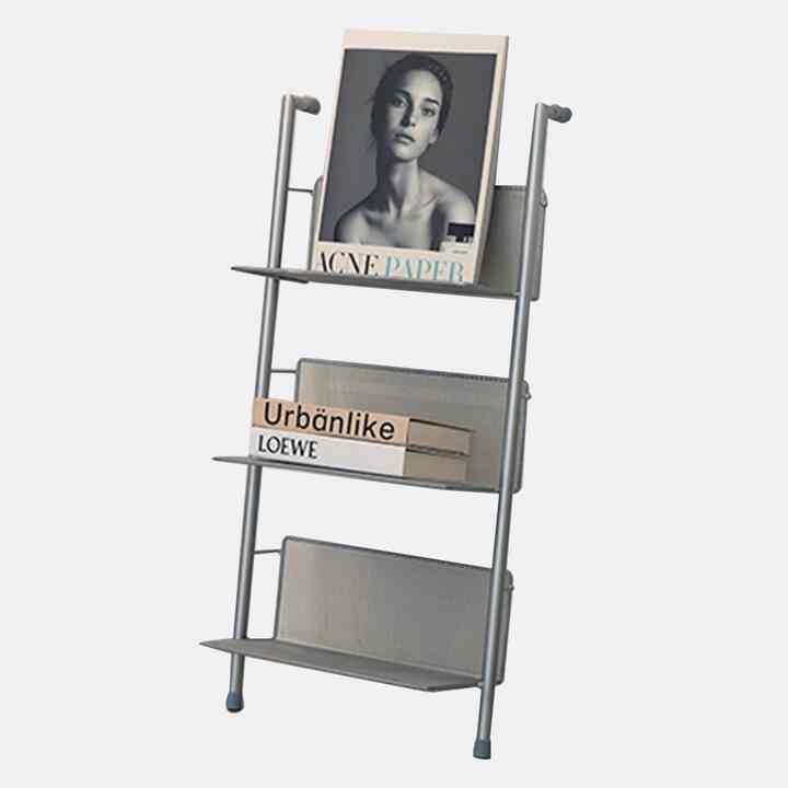 3段 メッシュ スチール シェルフ