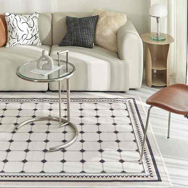 Firenze タイル柄 ラグ［2色・3サイズ］