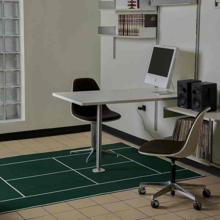 a tennis club ラグ［3色・2サイズ］