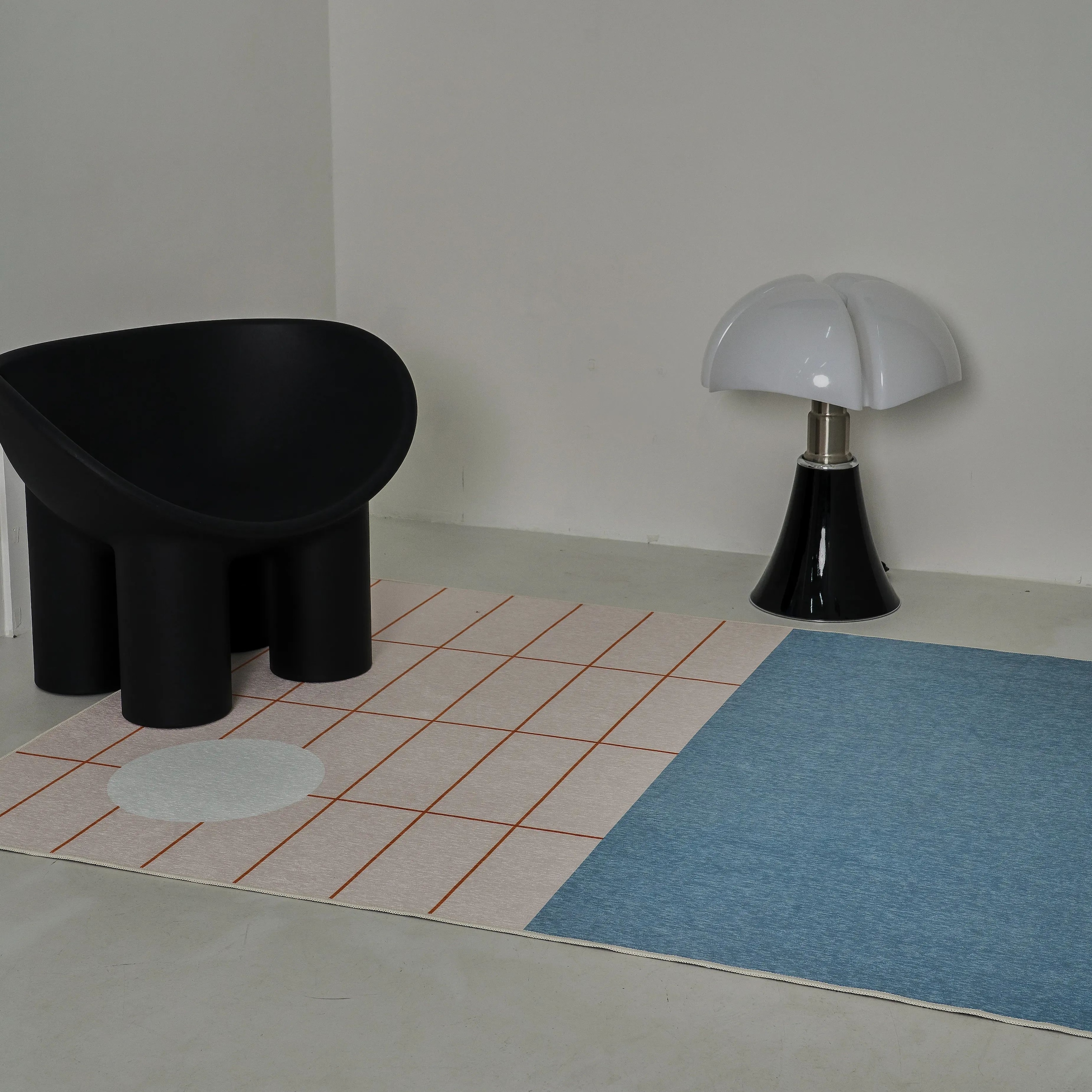 BOWELL BWTZ ラグ［12種］ ブルー レッド ベージュ イエロー グリーン