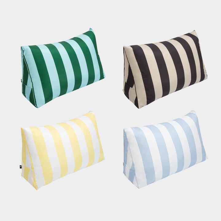 Bold Stripe 三角クッションカバー［4色］