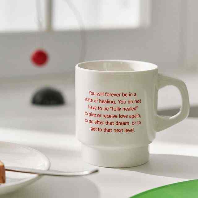 Red Typo マグカップ