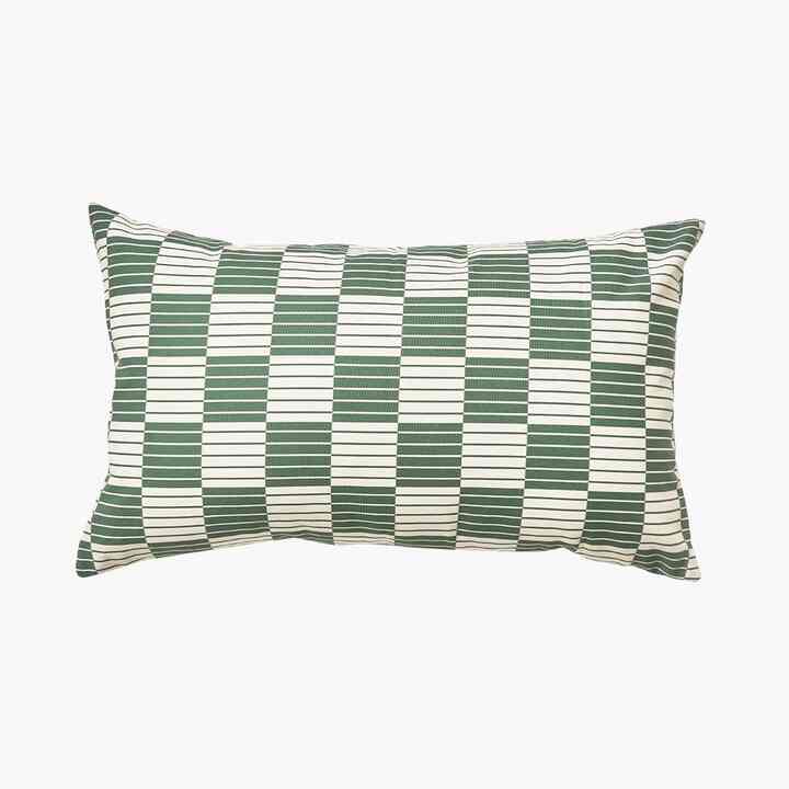 Square クッションカバー グリーン 30x50cm