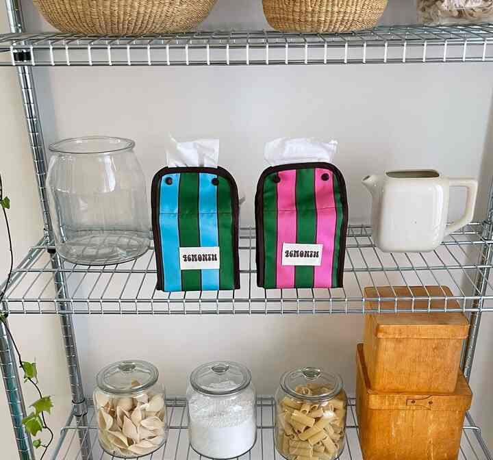 stripe tissue cover［2色］