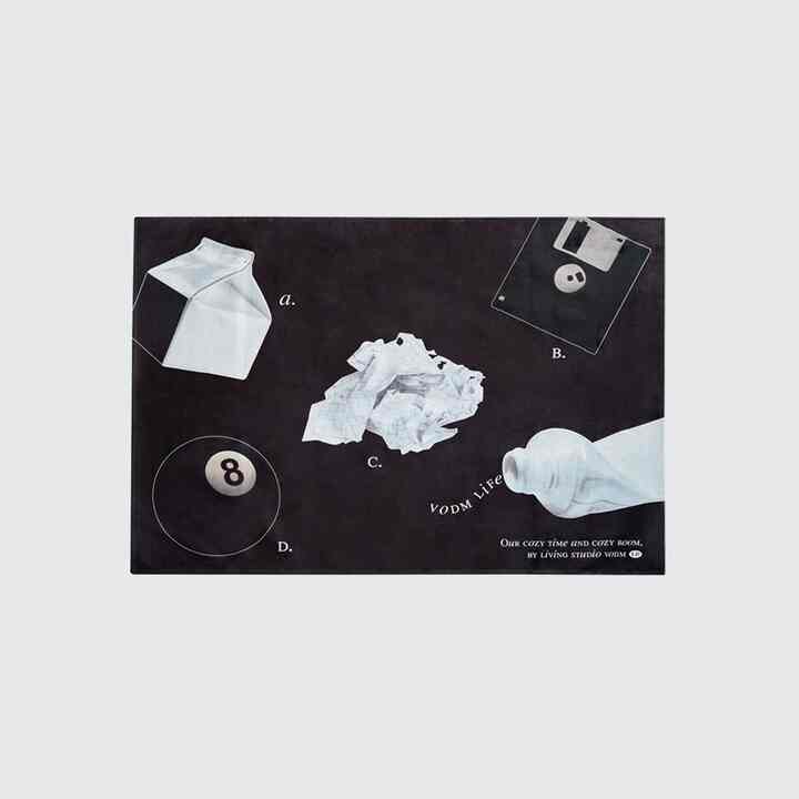 8Ball Black オブジェ カーペット ラグ ［2サイズ］