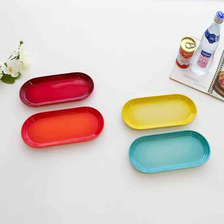 ネオ ロング プレート 25cm 2点セット［4色］