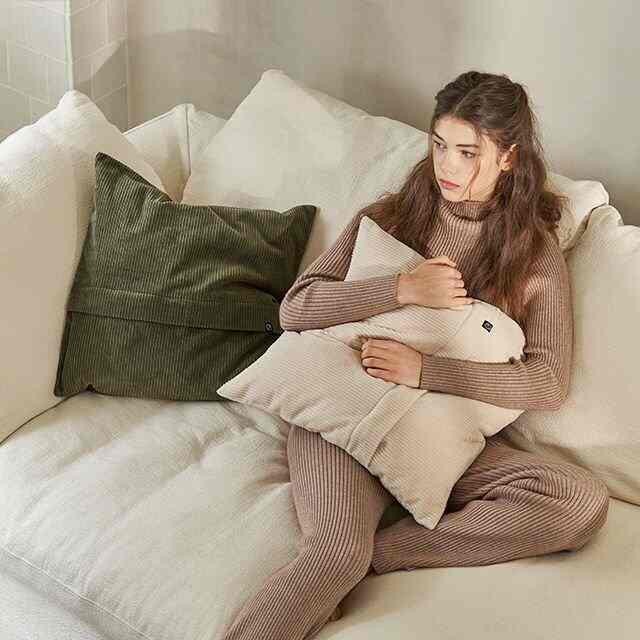 Natural corduroy 座布団・クッションカバー兼用［2色］