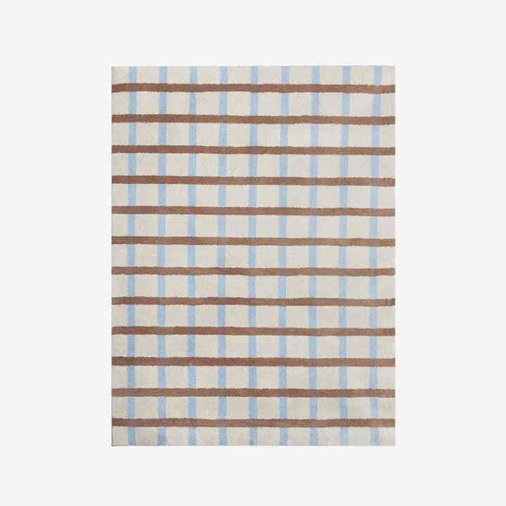 Window pane check ラグ pastel［3サイズ］