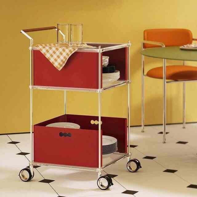 3段 モジュール ワゴン［8色］ TRT-P1211C201