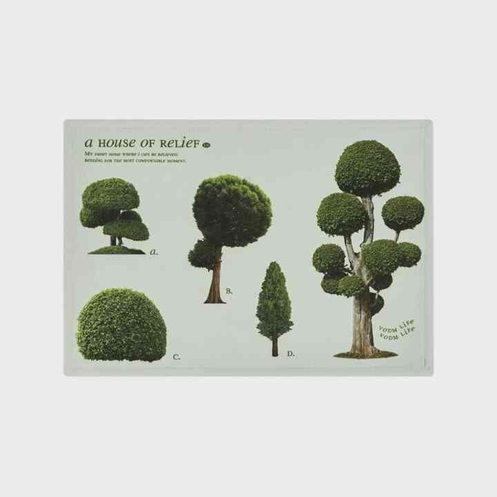 Plantree ミニ ラグ バスマット