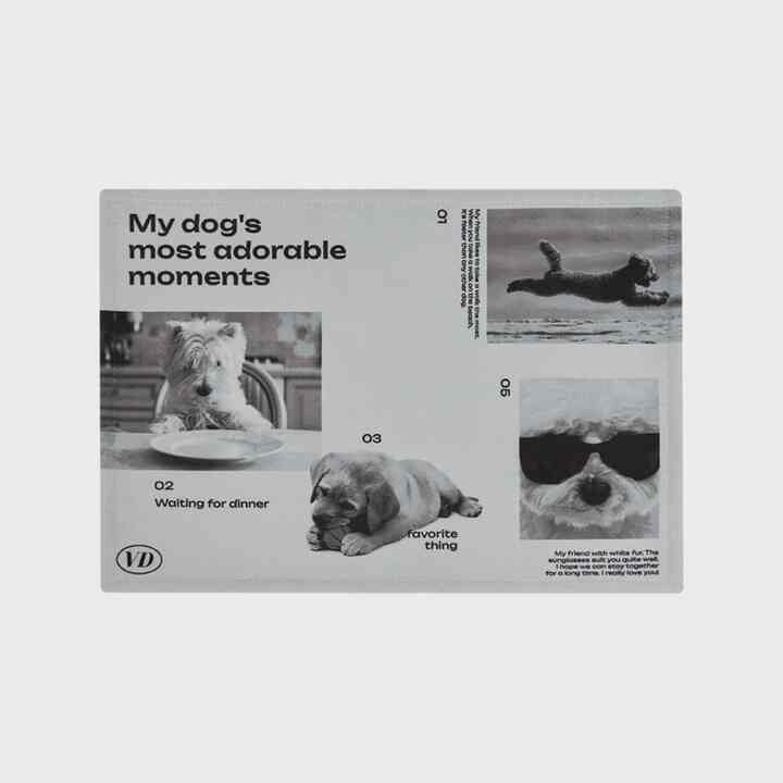 Collage ミニ ラグ バスマット