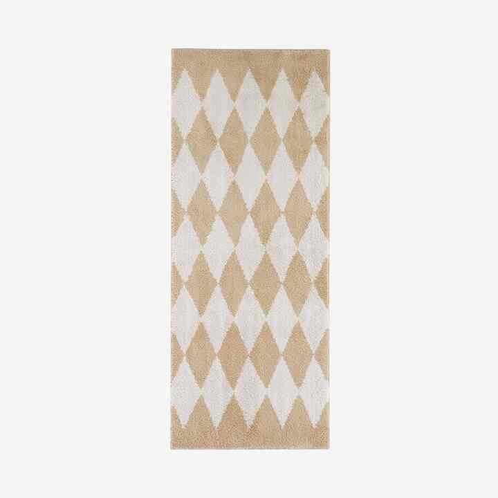 Argyle マット beige 50x120cm