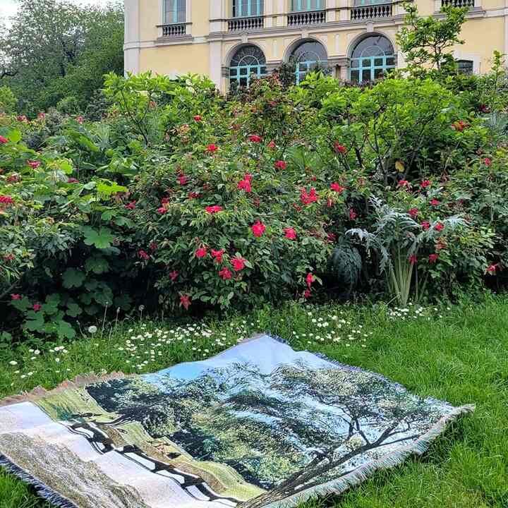 JACQUARD ブランケット PARK 130x180cm