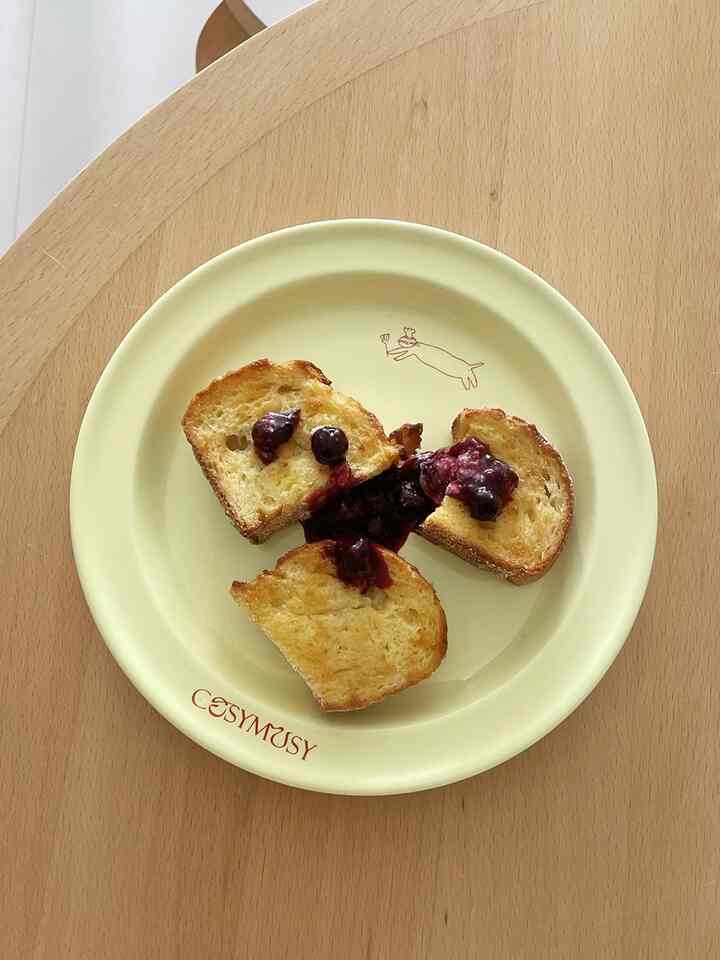 Cosymosy Ceramic Plate - Lemon