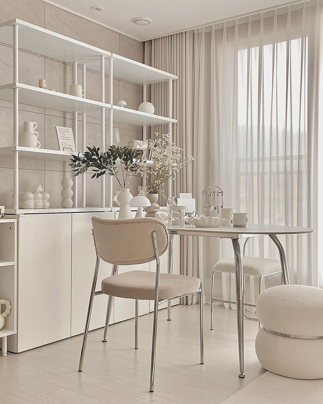 16piece MID CENTURY カンチレバー チェア［4色］ シルバー ブラック