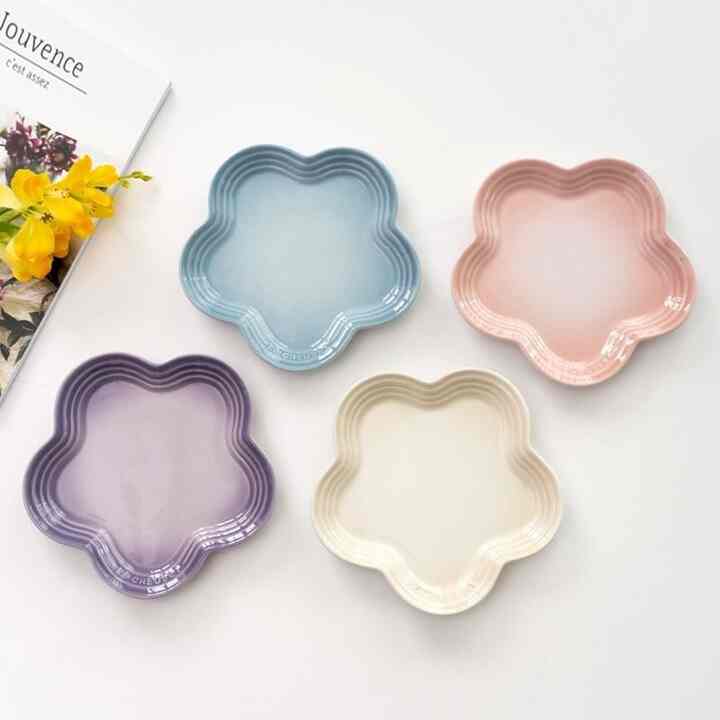 フラワー プレート 19cm［5色］