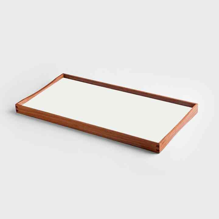 Finn Juhl Turning Tray Small ホワイト＆ブラック