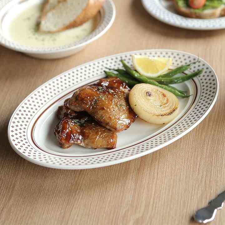 Rastic オーバルプレート 29cm JD-1102B［2色］