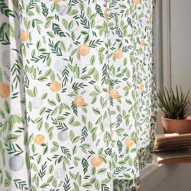 Orange Garden 目隠しカーテン