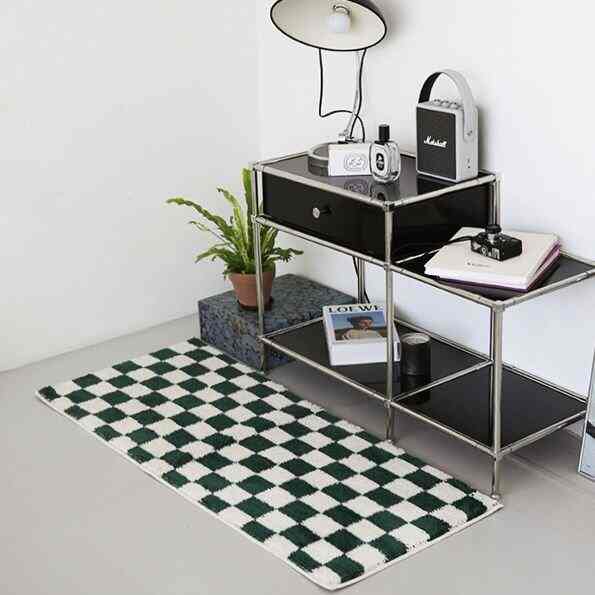 Checkerboard タフティング ラグ［3色・2サイズ］