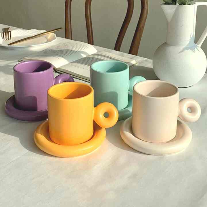 Doughnut マット マグカップ［4色］