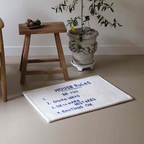 Lettering バスマット［2種］