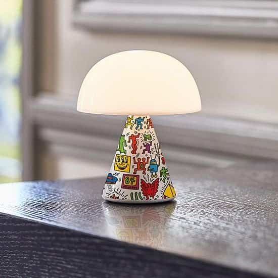 Keith Haring コラボ MINA ワイヤレス テーブルライト M