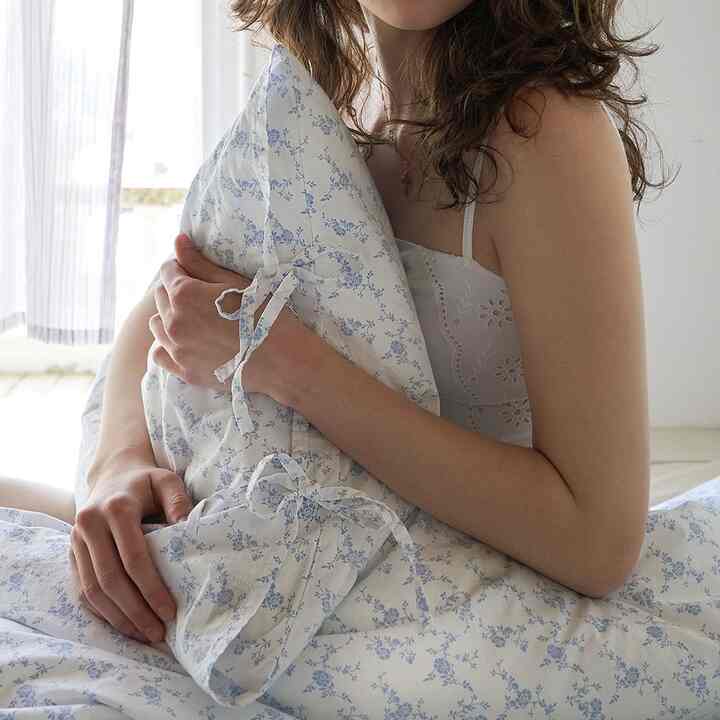 LITTLE GARDEN EDITION 枕カバー Blue Bell 50x70cm